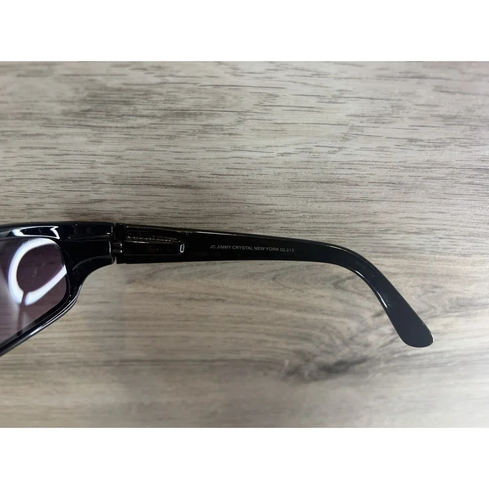 JC Jimmy Crystal NY GL313 Swarovski Crystal Sunglasses Frame Designer Polarized